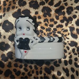 Vintage 1997 Betty Boop Ceramic Holder/Dish